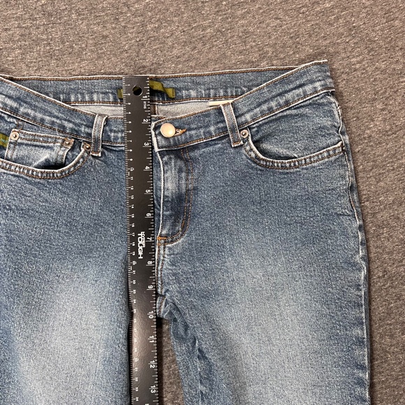 USA Made REAL VINTAGE Y2K Urban Outfitters BDG Low-rise Flare Jeans Sz 11/12 - Picture 8 of 11